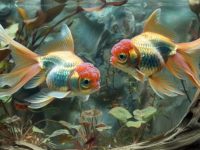 What should I do if my goldfish water is cloudy?