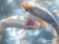 What should I do if there is salt in the food of koi fish?