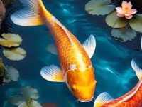 How long can koi be kept in a basin?