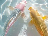 how long koi fish live?